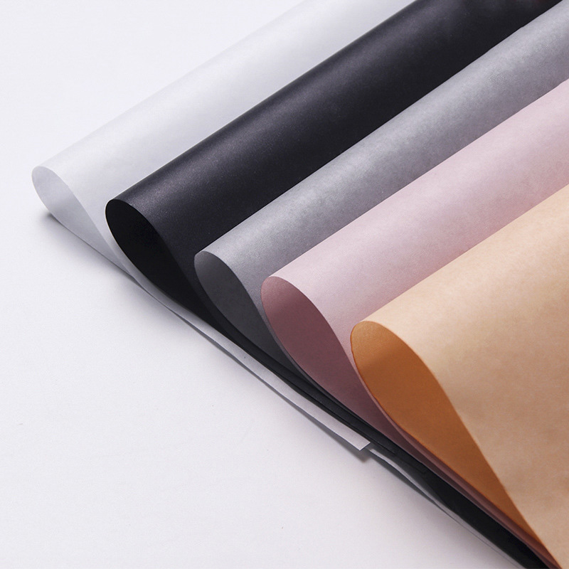 40pcs/set High 52*75cm Tissue Paper Flower Clothing Shirt Shoes Packaging Craft Paper Roll Wine Wrapping Papers