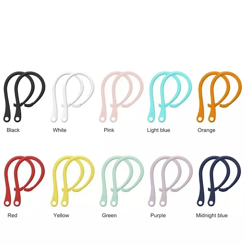 Soft Silicone Anti Lost Hook Earphones for Apple Airpods 1 2 3 Air Pods Pro Bluetooth Wireless Headphone Earbuds Ear Tips Strap