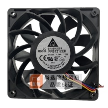 12Cm Voor Delta FFB1212EH 12V 1.74A 12025 Hoge Luchtvolume Onder Druk Koelventilator Server Fan 120*120*25Mm