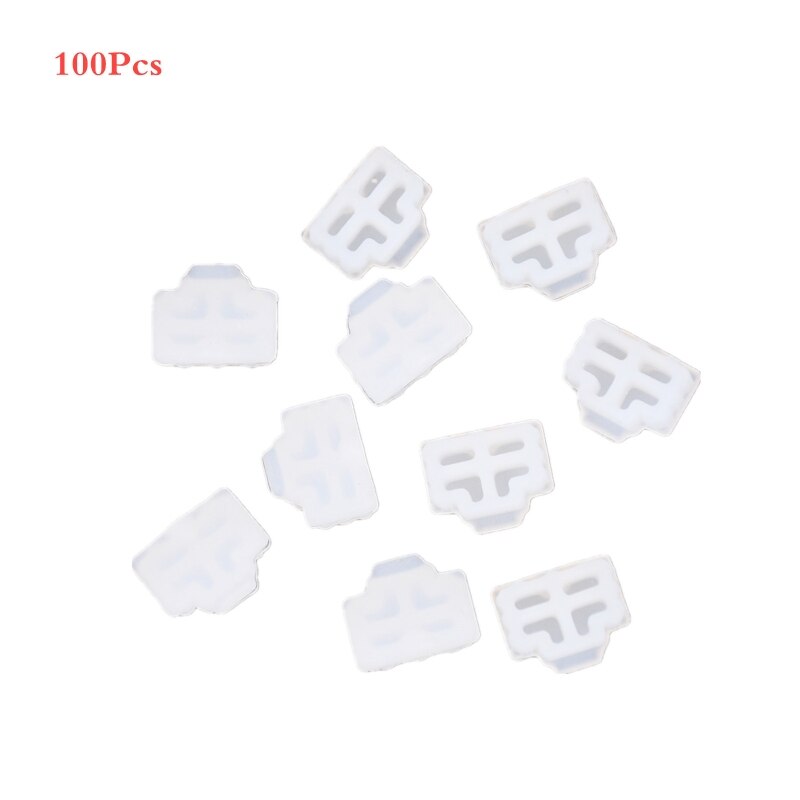 100 Stks/partij Ethernet Hub Poort RJ45 Anti Stofkap Cap Protector Plug RJ45 Stof Plug Voor Laptop/ Computer/router RJ45 Connector