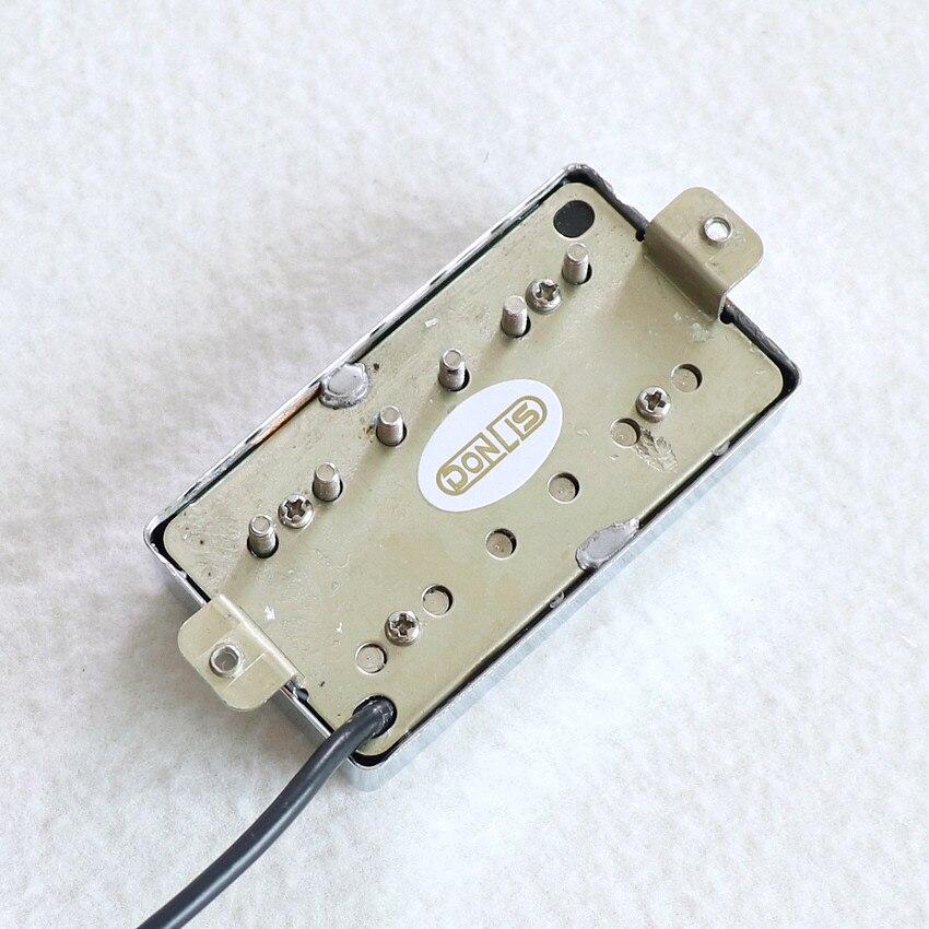 PAF style chrome Alnico 2 lp guitar pickup with Nickel silver baseplate electric guitar pickups guitarra гитара