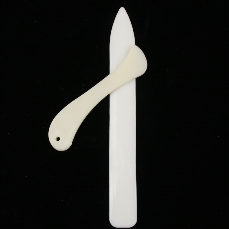 2Pcs/Set Bone Folder Craft Tools For Leather Scoring Folding Creasing Paper Home Handmade Accessories DIY Tool