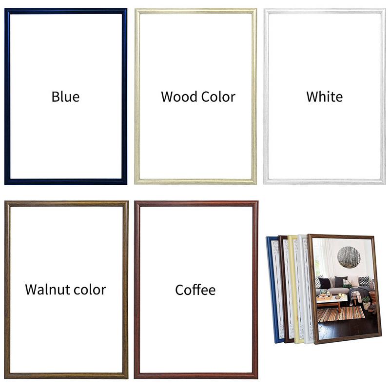 A4 Photo Frame Reinforce Hanging Wedding Decoration Wall Canvas Oil Painting Square Picture Frames Cadre DIY Poster quadros
