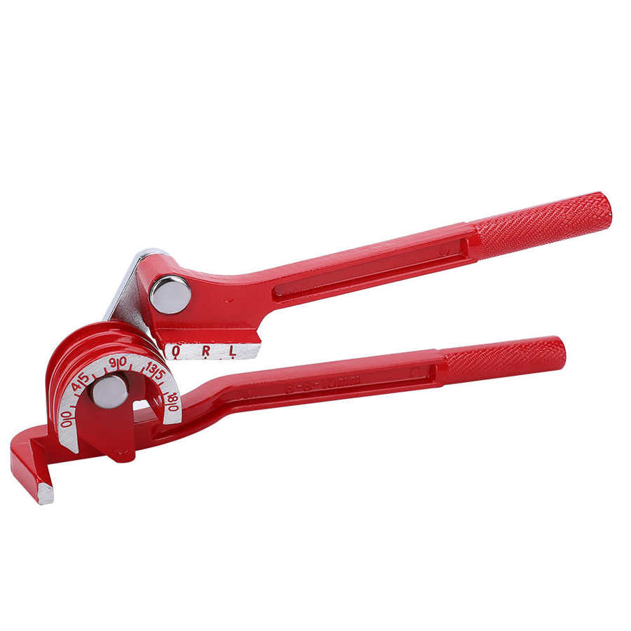Aluminium Legierung Rohr Bieger 180 Grad 3-Slot Handheld Kupfer Aluminium Rohr Manuellen Biegen Ellenbogen Werkzeug