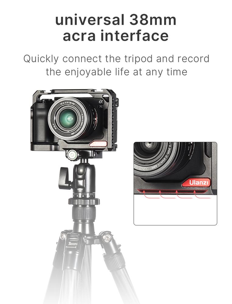 Tilta Jaula Completa Para Cámara Compatible Con GoPro Hero 13/12/11/10/9 Gris Titanio | Jaula Profesional | Construcción De Aluminio | Dos Hilos | Montaje De Zapata Fría | Liberación Rápida | TA T42 FCC TG