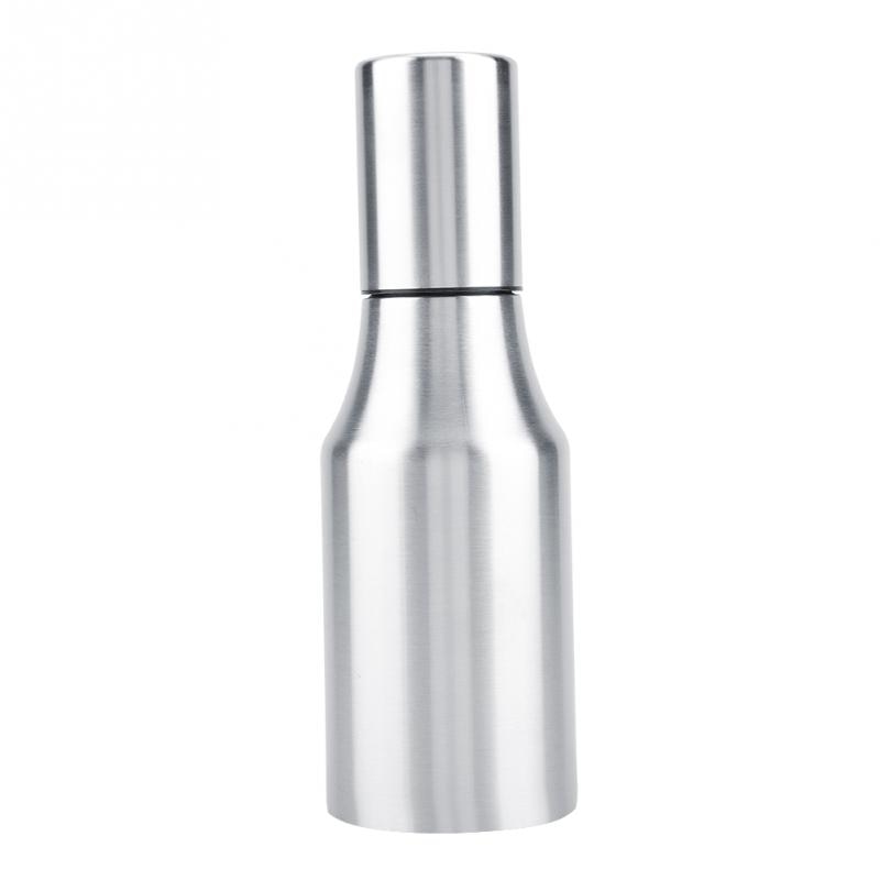 Stainless Steel Olive Oil Bottle Dispenser Bottle Pot Leakproof Vinegar Dispenser Kitchen Spice Storage Can Kitchen Tools