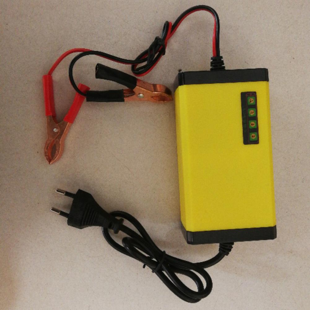Portable 12V 2A Power Supply LED Display Auto Car Motor Battery Charger Adapter