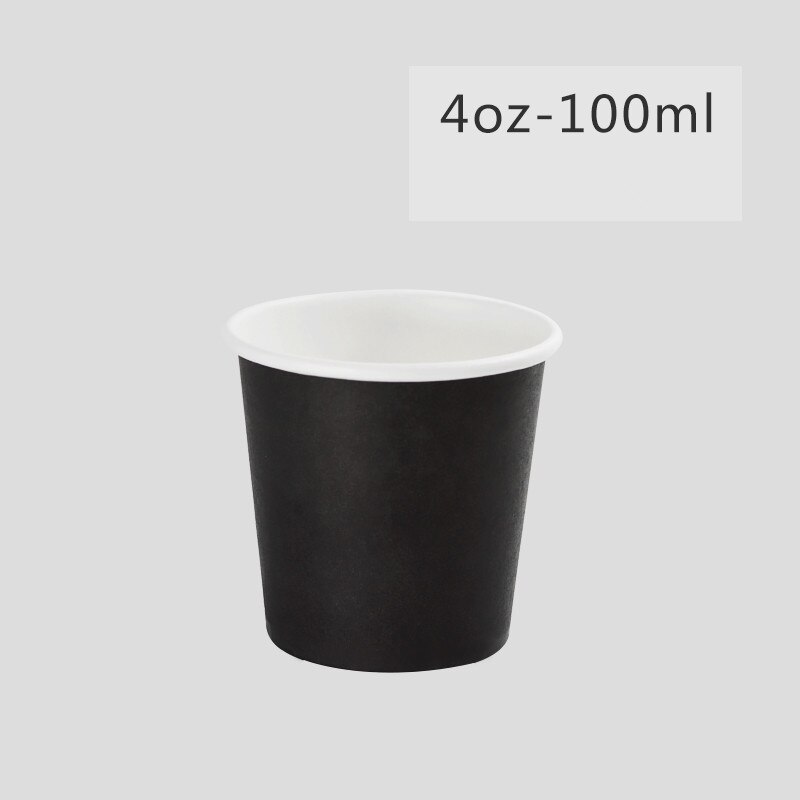 100pcs Net red 4oz 100ml disposable paper cups colorful small coffee milk tea drinking cup child birthday favors drinks cup: 100ml cup6