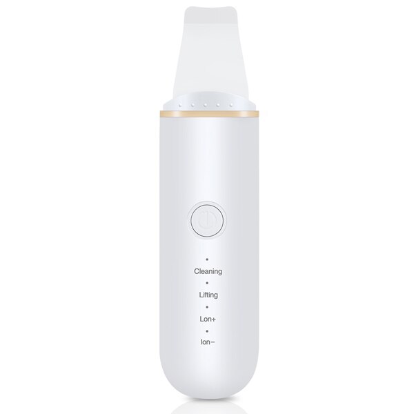 Piel ultrasónica máquina facial depuradora de limpieza removedor profundo espinilla cara blanqueamiento de tierra arrugas, manchas reducir: no box