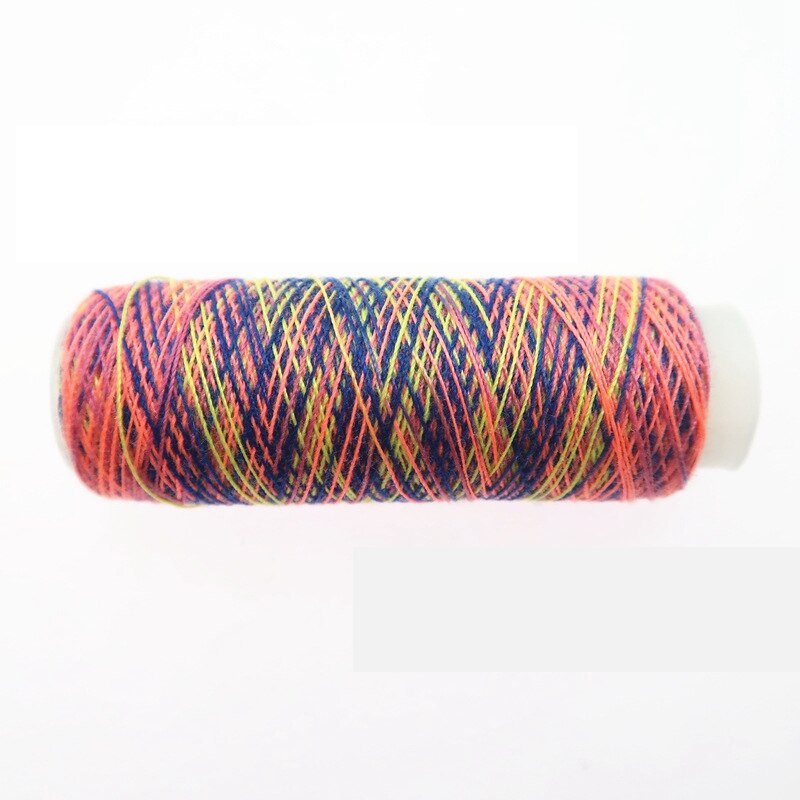 5 uds. Hilo de coser de Color arcoíris, hilo de coser bordado a mano, herramientas para hilo, accesorios de costura a mano