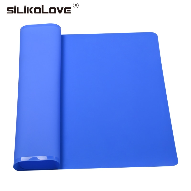 SILIKOLOVE 50*60CM Food Grade Multipurpose Silicone Nonstick Pastry Liners Heat Resistant Silicone Baking Mat