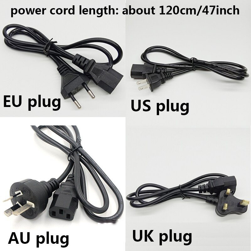 12 V 5A 100-240V Universele Ac Naar Dc Voeding Adapter Switching Adapter 12V5A 12 V 12 volt Eu Ons Uk Au Plug Kabel