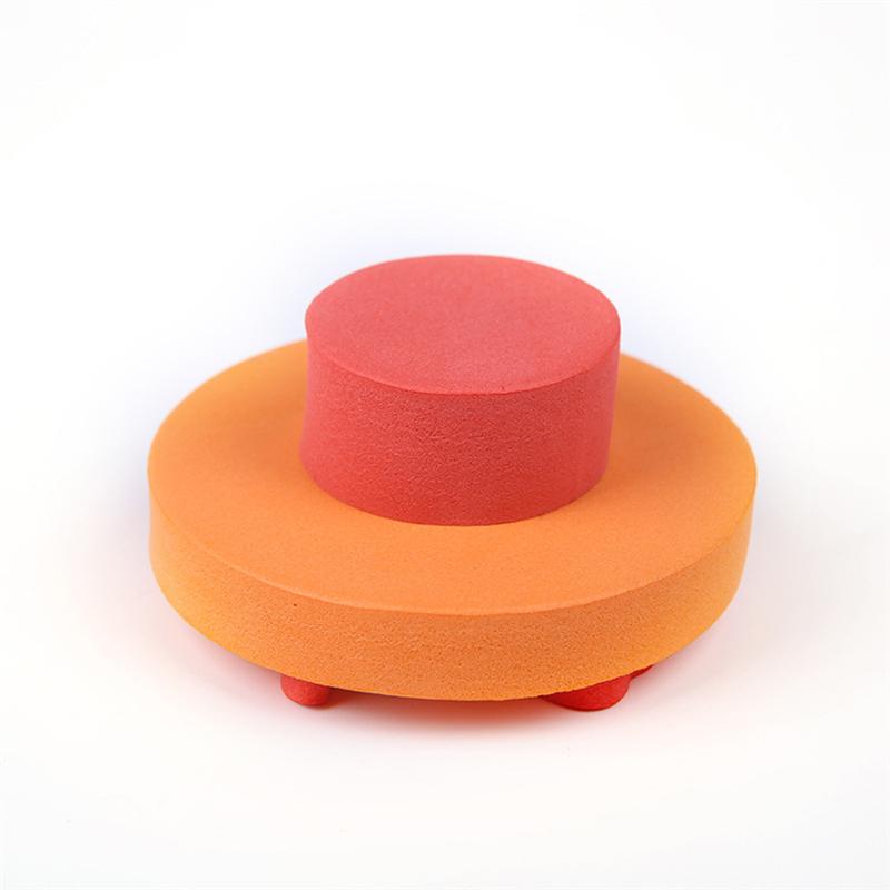 18Pcs in 6 Set Painting Stencil DIY Drawing Template Round Stamper Tool Early Education Supplies Mini Stampers for Kids School