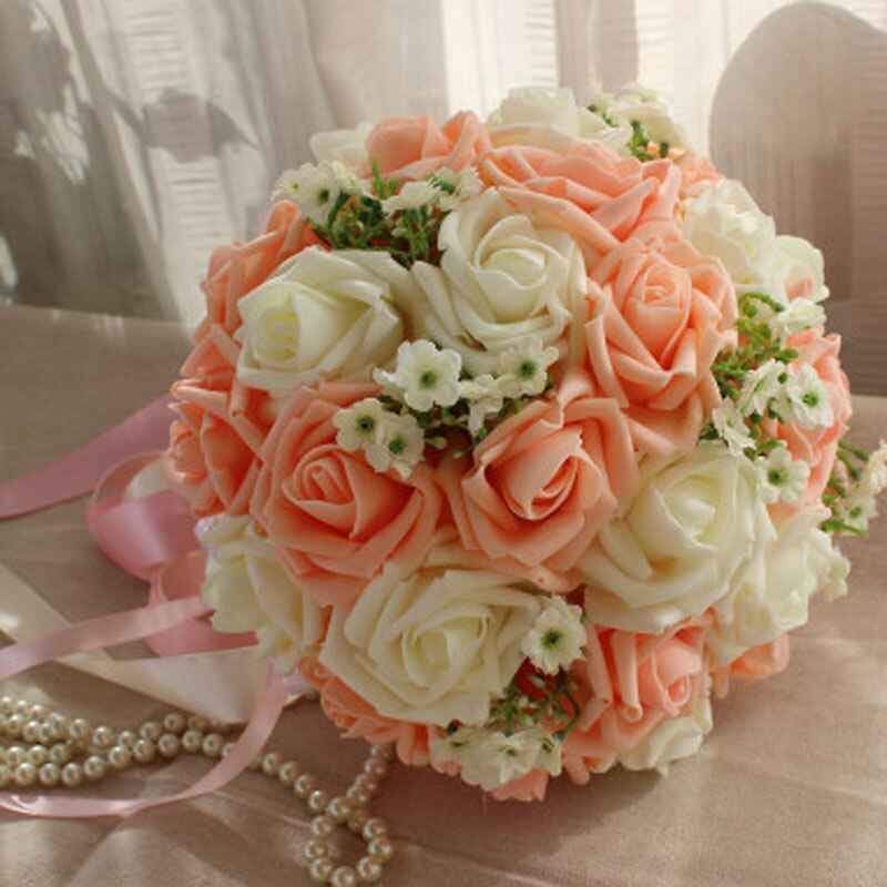 perfectlifeoh Bridal Bouquet for Wedding flower wedding bouquet Wedding Bouquets: 03