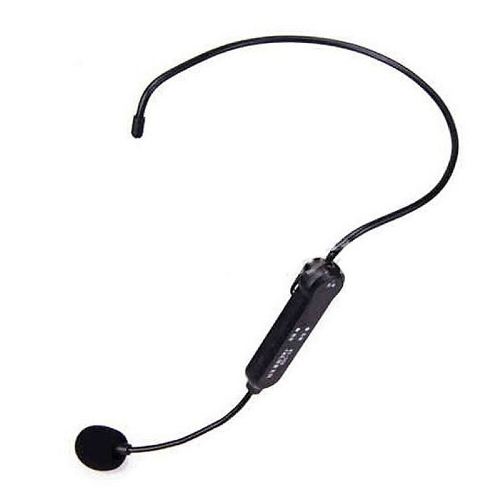3.5mm Wired Headset Microphone Headworn Mic for Voice Amplifier Loudspeaker