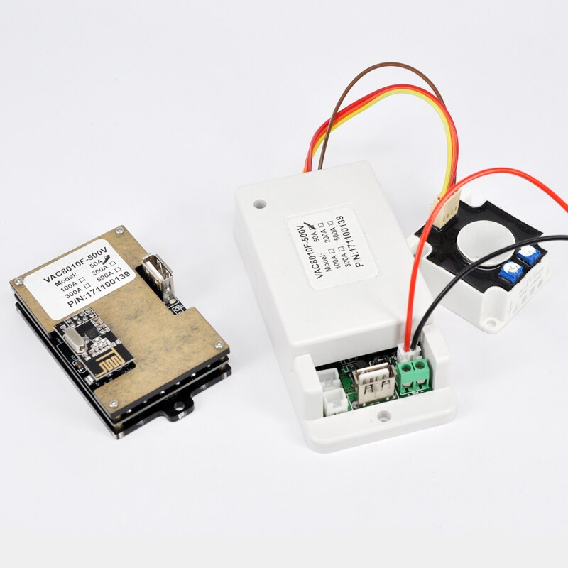 Battery Monitor Meter Wireless DC 500V 500A VOLT AMP AH SOC Remaining Capacity