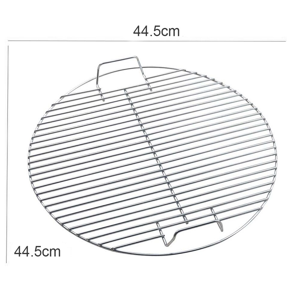 Ronde Vorm Non-stick Hittebestendigheid Rvs Outdoor Barbecue Bbq Grill Rek