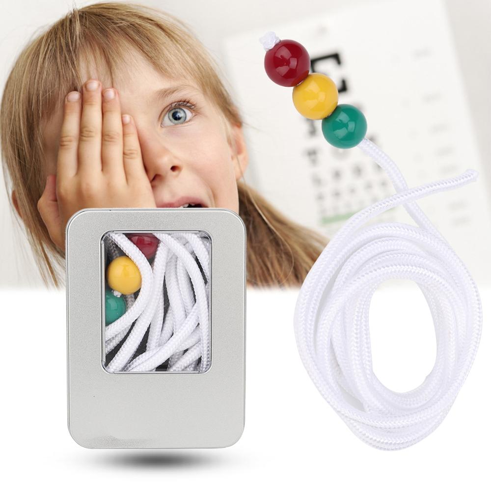 Juego de cuerdas de Brock para el cuidado de la salud, utensilio de entrenamiento para el cuidado de los ojos, novedad, 1 Set de diámetro