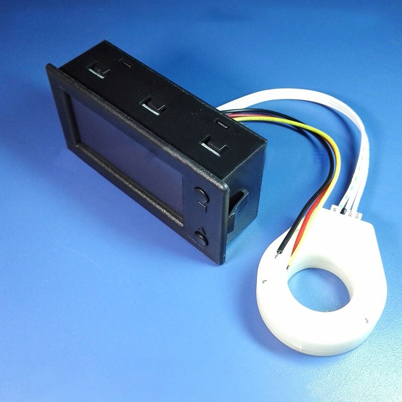 Dc 0-300V Batterij Monitor Meter Capaciteit Spanning Ampèremeter Coulombmeter + Hall Sensor 100A 200A 400A
