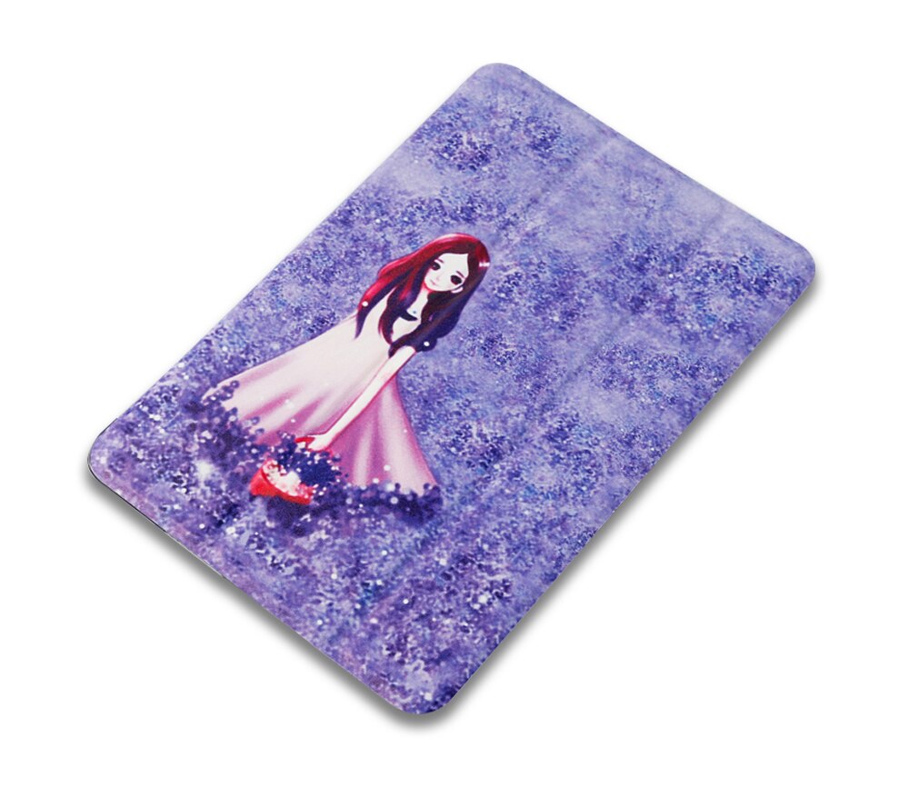 Funda iPad Pro 11 A1979 A1980 A1934 A2013 A2068 A2230 flip smart cover magnetic funda iPad Pro 11 auto wake/sleep case: Lavender Girl / iPad Pro 11 2018
