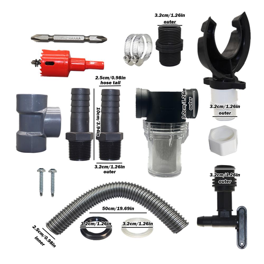 Rain Water Catching System Rainwater Harvesting System Efficient Rain Barrel Kit For Rainwater Collection From Gutter Rainwater: green