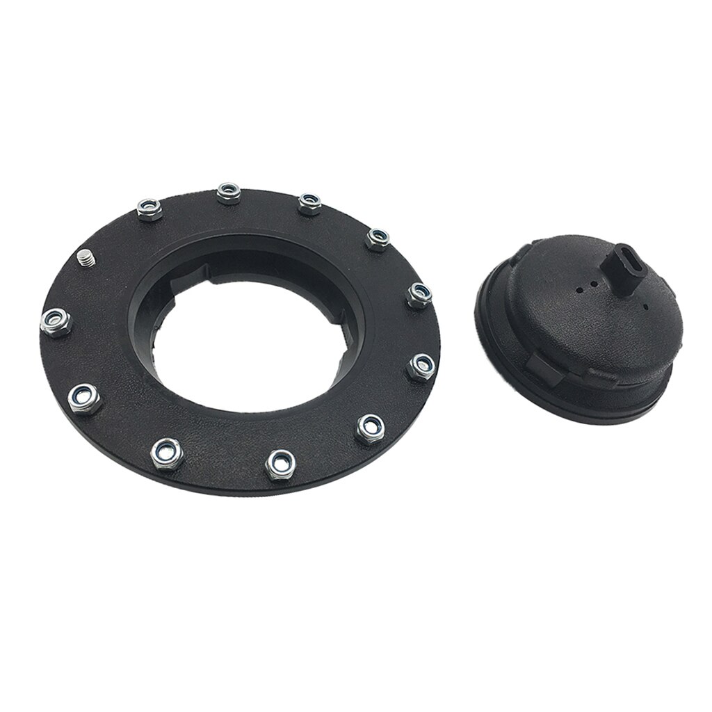 1 Set ABS Plastic GAS FUEL CELL TANK+CAP +FITTINGS Universal Fit