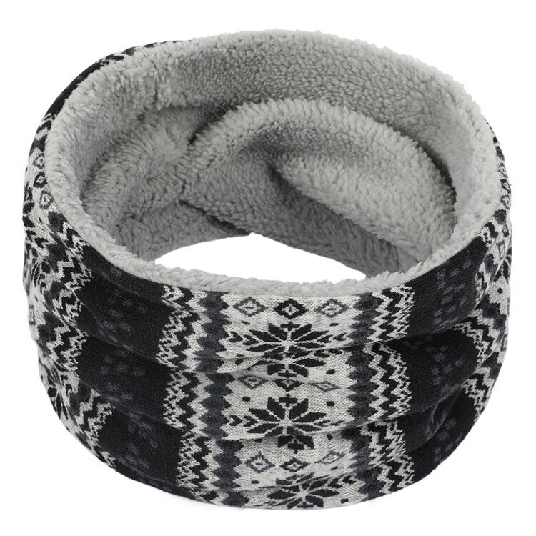 hiver en peluche foulards pour enfants anneau foulards garçon fille foulard épais cou porter accessoires enfants col en laine écharpe
