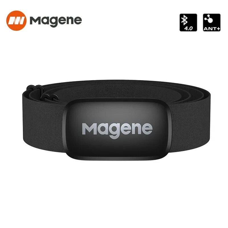 Magene-H303 H64 Monitor de Freqüência Cardíaca, Sensor Mover, Dupla ANT, Bluetooth, Correia Peito, Computador de ciclismo, Bicicleta, Wahoo, Garmin, Esportes
