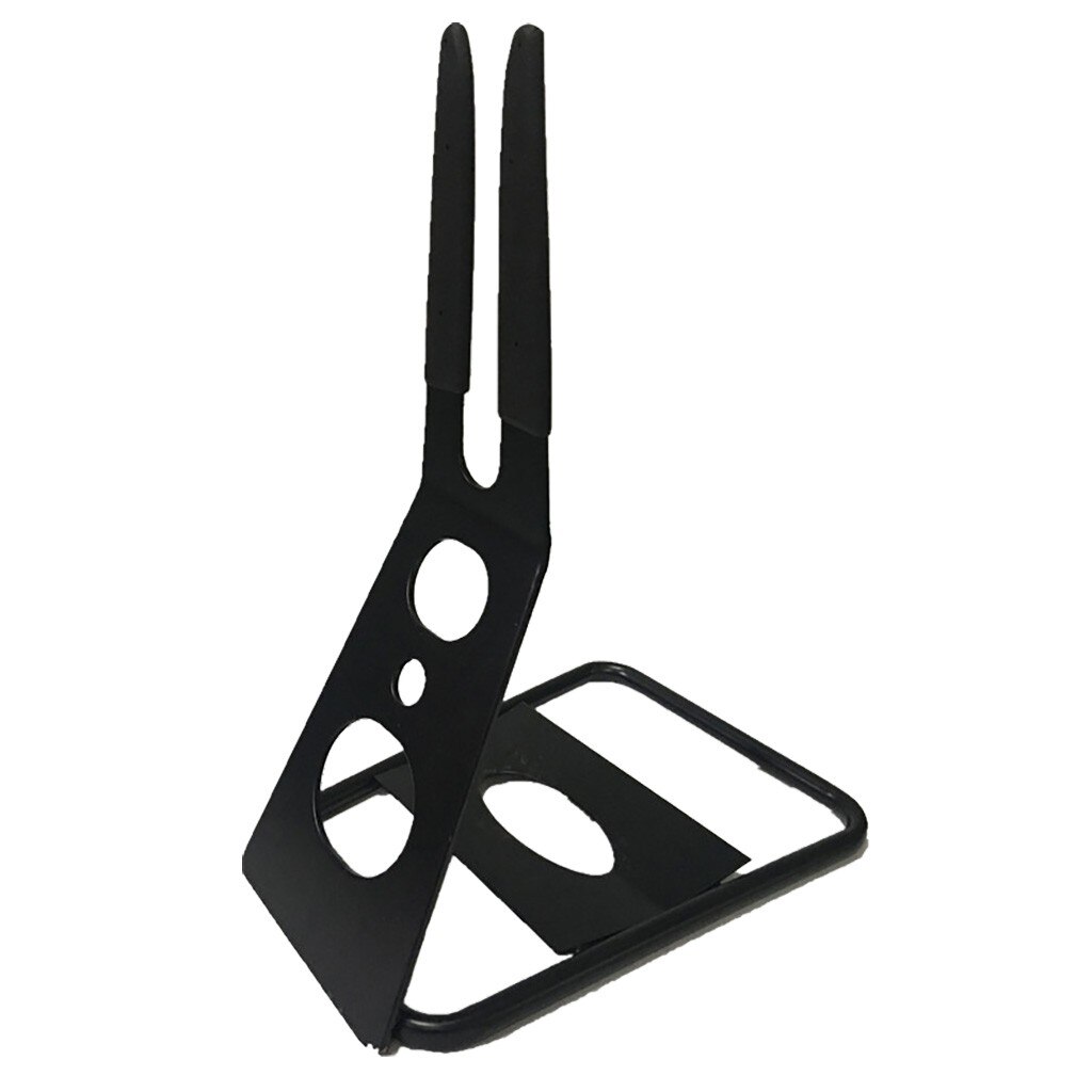 Floor Parking Bicycle Storage Instant Rack Bracket Bicycle Triangle Rear Hub Mount Mountain Bike Bicycle Display Stand#0814g30: Black