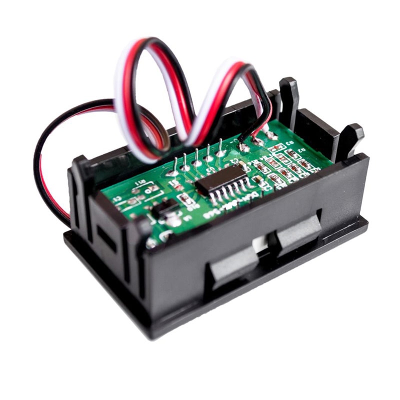 Mini Digitale Voltmeter Ampèremeter 1 Pcs Digitale Display Voltmeter DC4.5-30V Panel Current Meter Tester Led Digitale Display