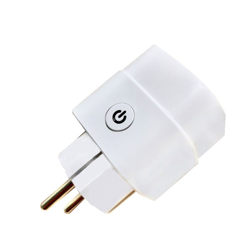 16A Wifi Smart Plug Stopcontact Afstandsbediening Monitor Power Tuya Thuis Apparaten Werkt Met Alexa Google Thuis: Default Title