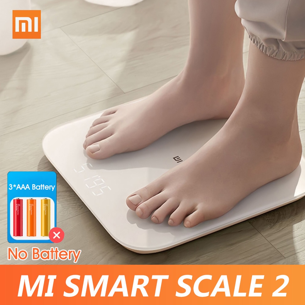 Xiaomi Mi Smart Scale 2 BT 5.0 Body Balance Test Body Composition Scale APP LED Display Digital Fitness Health Weighing Scales