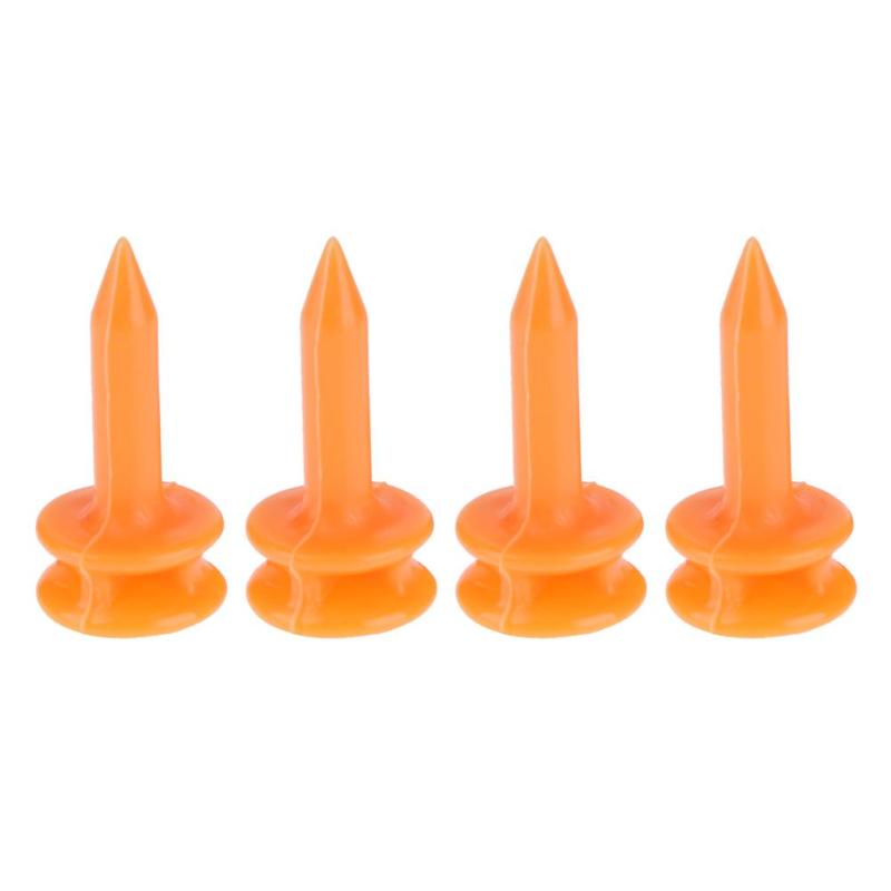 100Pcs Mini Golf Tees Plastic Golf Nail Limit Pin Outdoor Golfer Accessory Golf Tees Golf Training Aids Golfer