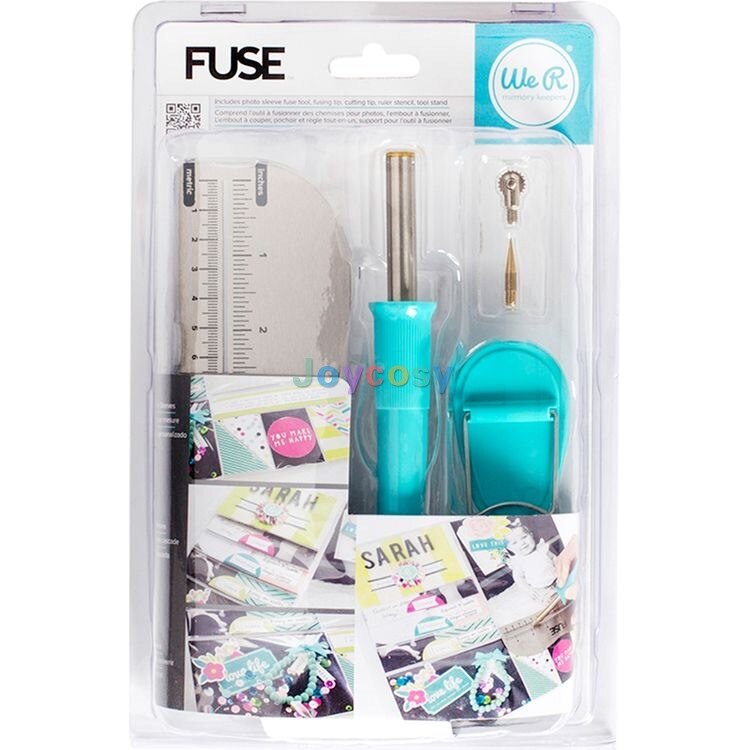We R Memory Keepers 662532 Photo Sleeve Fuse Starter Kit, 660870 Fuse Tool Tips Decorative Cutting &amp; Fusing, Craft Supplies