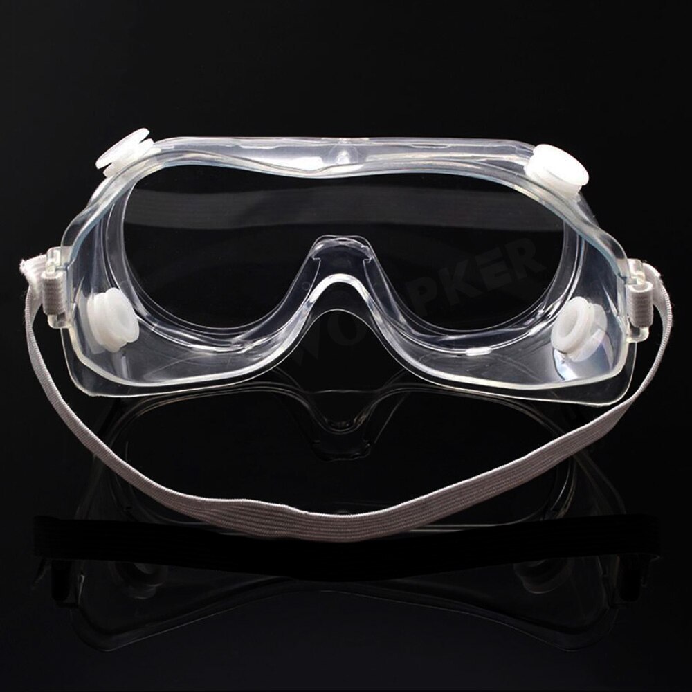 Transparent Ski Dust-proof Anti-fog Goggles Wind Sand Droplets can Wear Myopia Glasses Fully Enclosed Protective Goggles