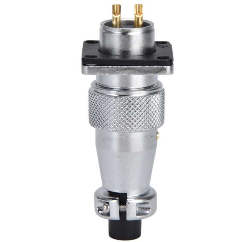 WS16 Aviation Connector 2 Pin Aviation Connector Waterproof AC 500V for Post