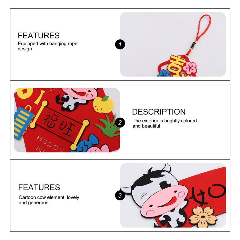 Year Chinese Couplets Chinese Style Door Banner Hanging Sign