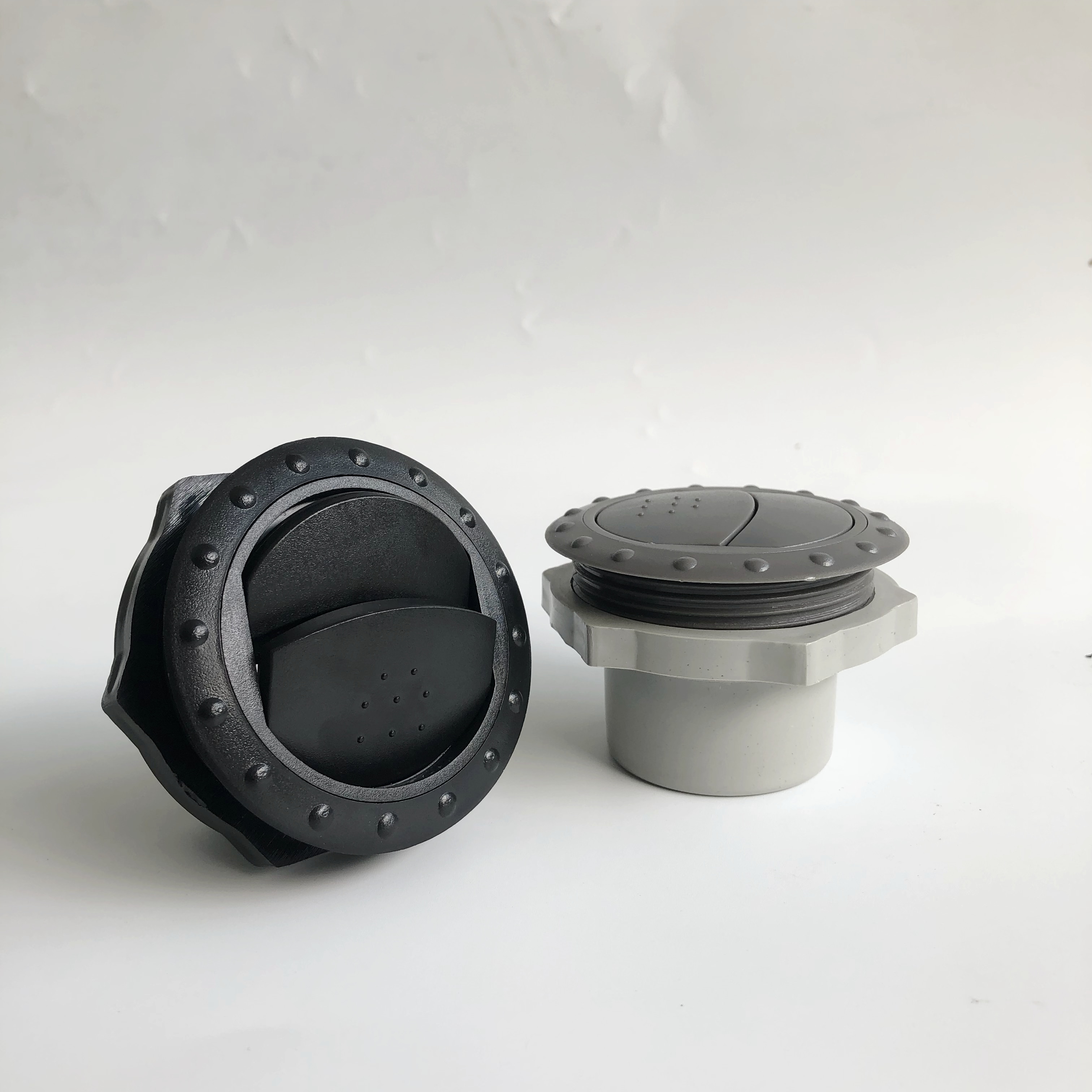 Universal 60mm 2.35" Round A/C Air Outlet Vent for RV Bus Boat Yacht Auto Car Air Conditioner Vent Replacement Parts Accessories