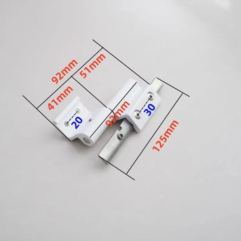 Raamdeur gebroken brug aluminium binnenopening ondersteboven scharnier hardware scharnier 1pcs: Brons