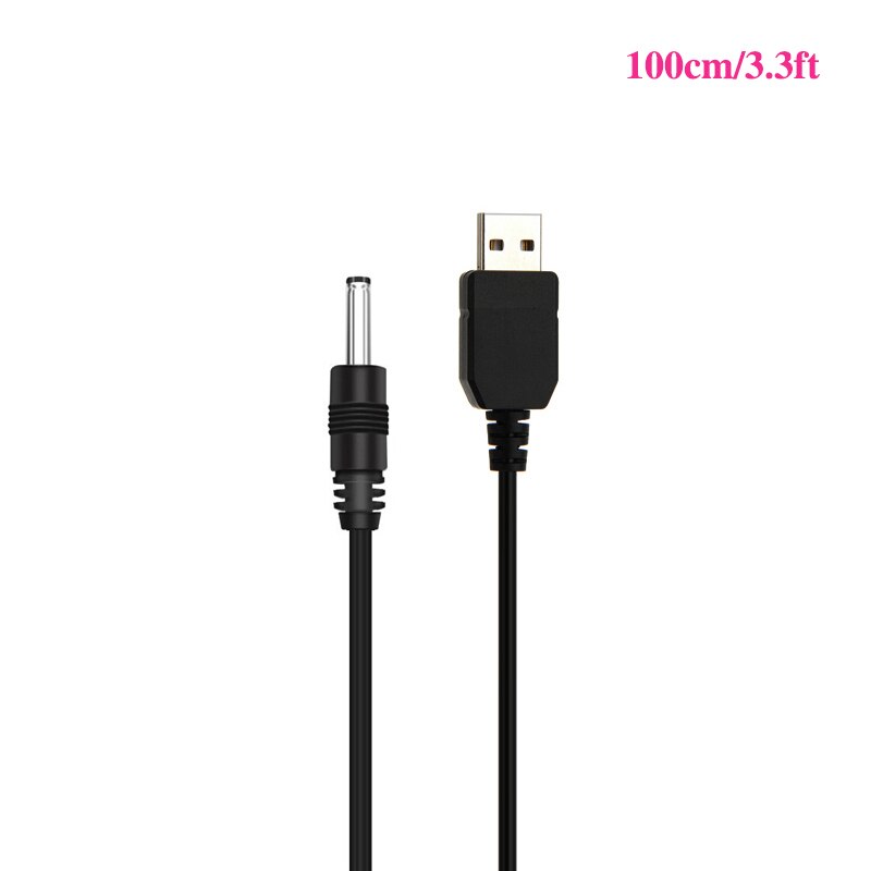 Usb-laturikaapeli foreo luna 2 luna 3 mini 2 go luxe kasvojen kylpylähierontalaite usb-laturin johdon puhdistamiseen: Musta