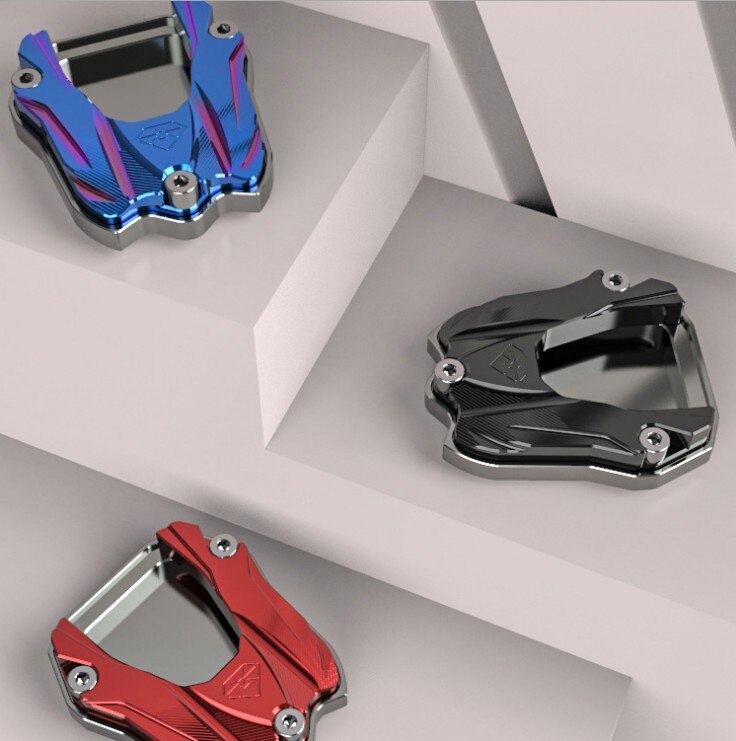 JIAYU SCR110 side frame seat modified RX125 Fi side support pad SDH110T FI WH110T-7 side support base WH100T single support pad