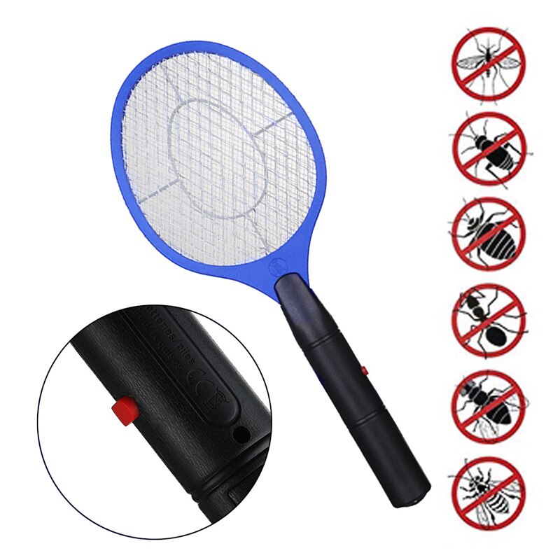 Usb Chargerable Thuis Elektrische Fly Mosquito Bug Zapper Vliegenmepper Muggen Killer Veiligheid Mesh Draadloze Anti Mosquito Bug Zapper: blue-not charging