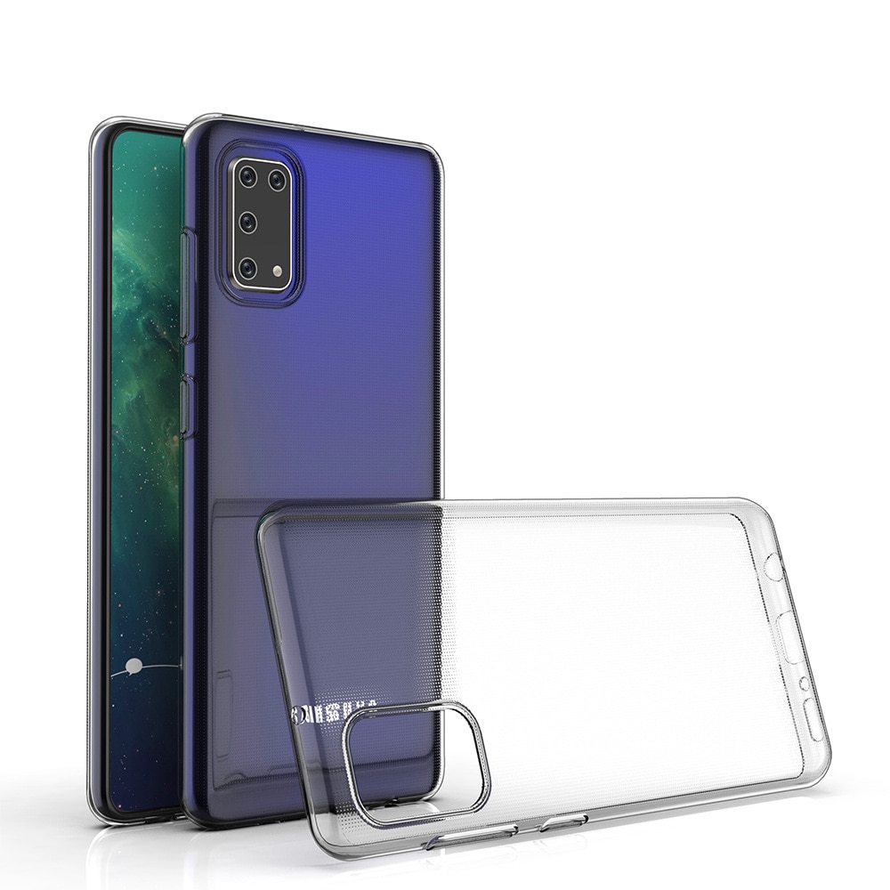 per Il caso di Samsung galassia A01 A11 A21 A31 A41 A51 A71 A91 TPU Del silicone Trasparente Custodia Morbida A01 A11 A21 a31 A41 A51 A71 5G Della Copertura Posteriore