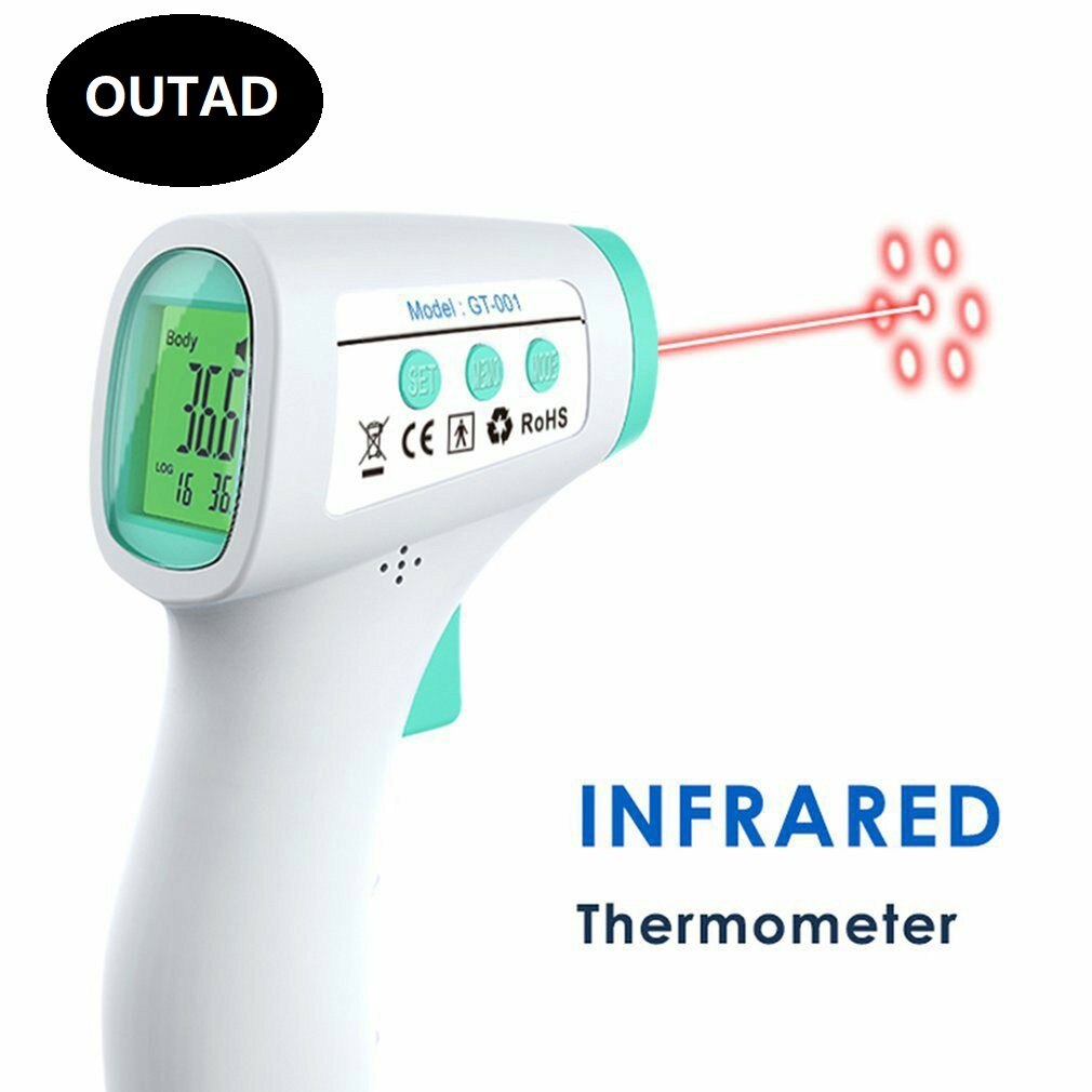 Termómetro digital sin contacto, infrarrojo, medidor de temperatura, instrumento sin contacto