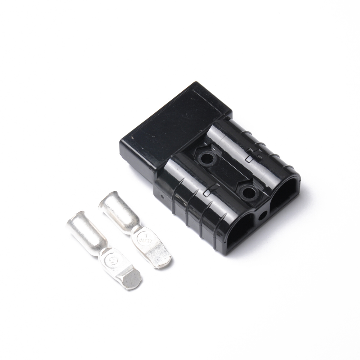 Conector de batería de 50 amperios para coche caravana, cargador de batería para nevera, rojo/gris/Negro, 10 unidades