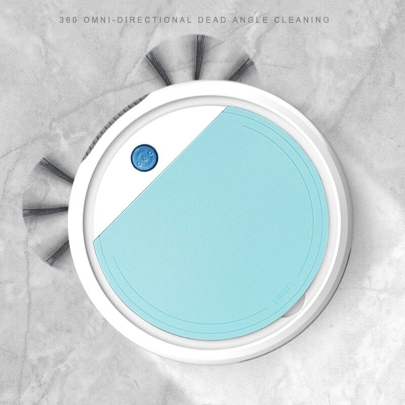 Robot Vacuum Cleaner, Strong Suction Automatic Bot Self Detects Stairs Pet Hair Allergies Friendly Robotic Home Cleaning