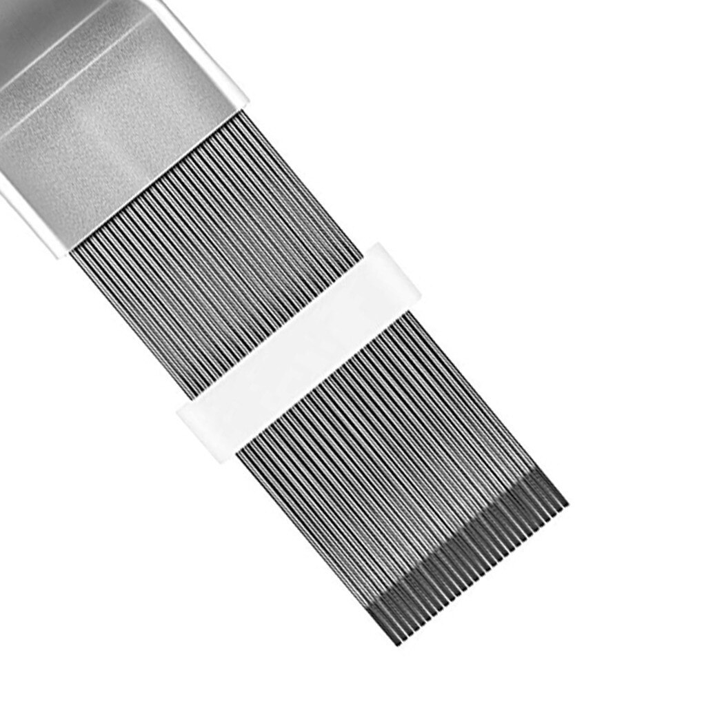 Schoonmaken Airconditioner Fin Reparatie Tool Coil Kam Een/C Hvac Condensor Radiator Universele Radiator Vouwen Borstel Schoonmaak Tool