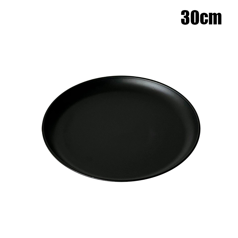 Schwarzer Dessertteller aus Edelstahl für Schmuck, zum Nachmittagstee, Kuchen, Servieren, Wohnzimmer, Obstteller: Beige