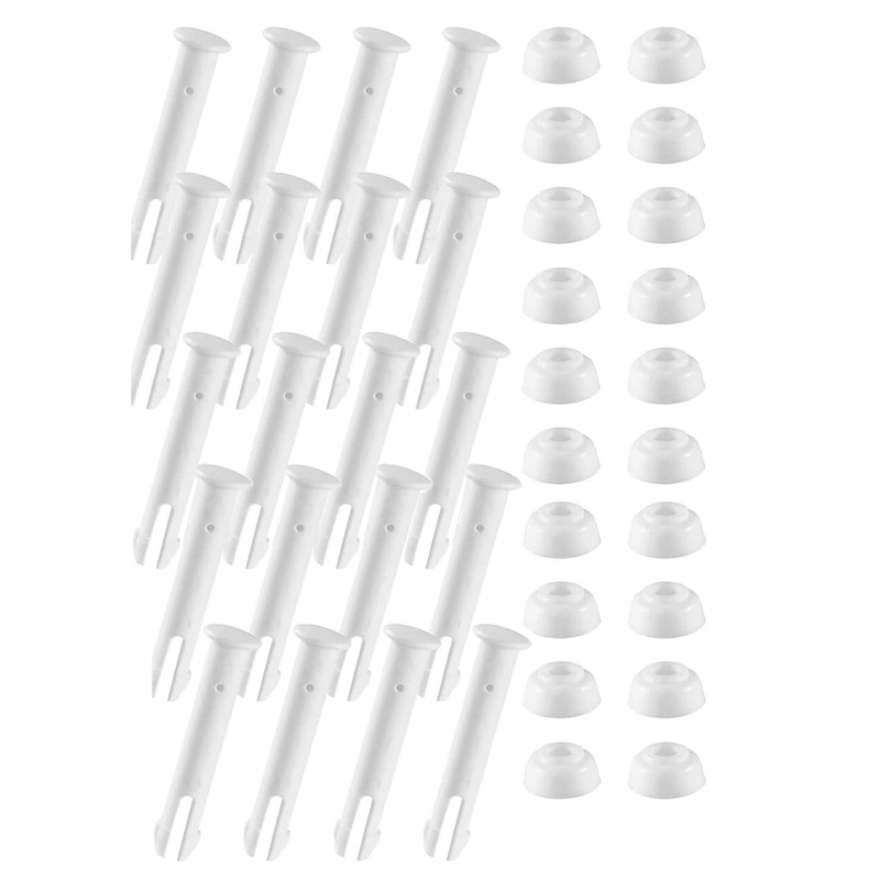 20Pcs Abs Zwembad Gezamenlijke Pinnen, 6Cm/2.36in Cap Set Afdichtingen Voor Intex Zwembad Vervangende Onderdelen 28270-28273: Default Title