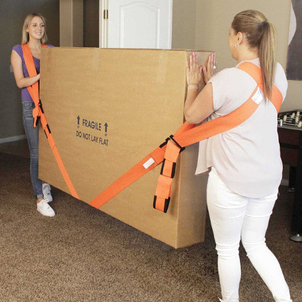 Furniture Moving Strap Forearm Forklift Lifting Transport Belt Wrist Straps Easier Carry Rope House Convenient Home Move Tool
